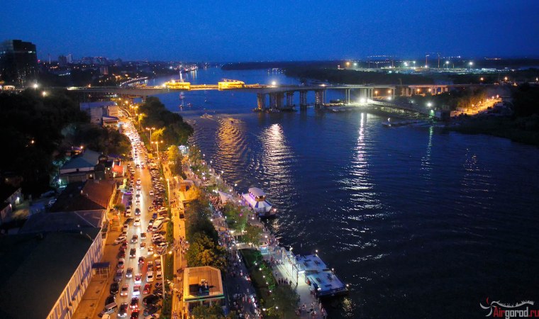 Набережная реки Дон Ростов