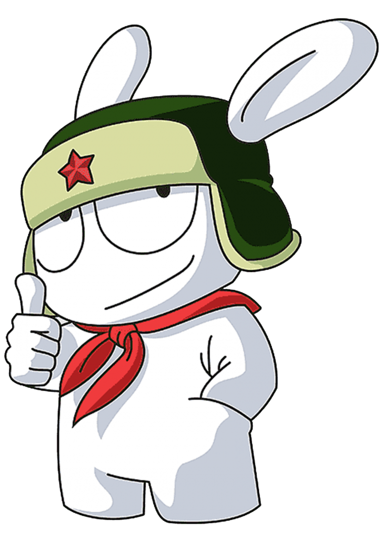 Маскот Сяоми кролик