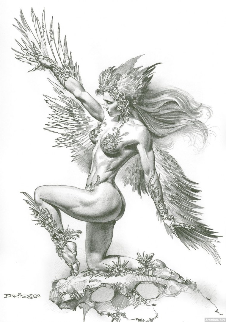 Рисунки Бориса Валеджио