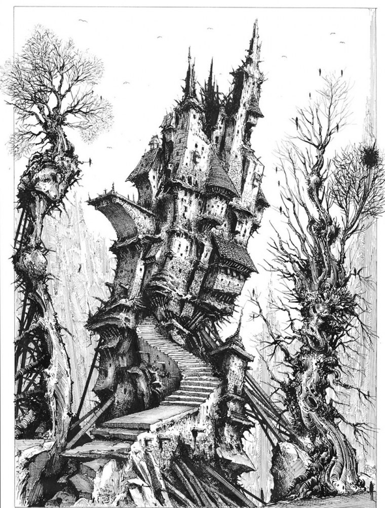 Фантастические эскизы