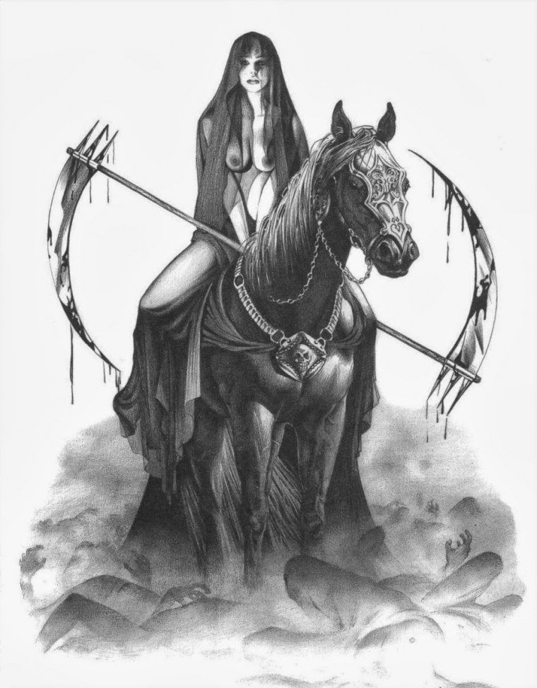 Рисунки карандашомфентази