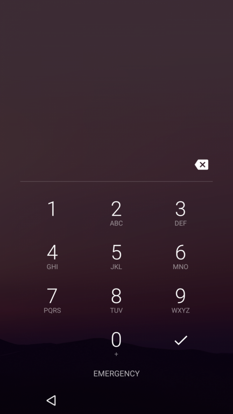 Экран блокировки