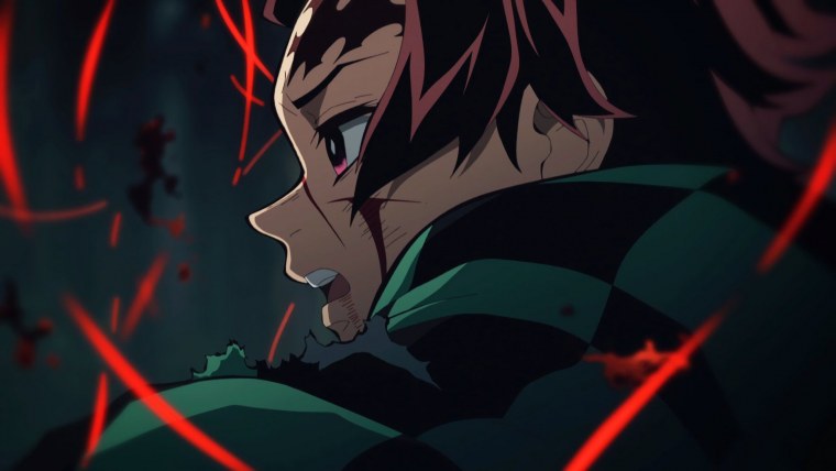 Фон клинок рассекающий демонов 4к