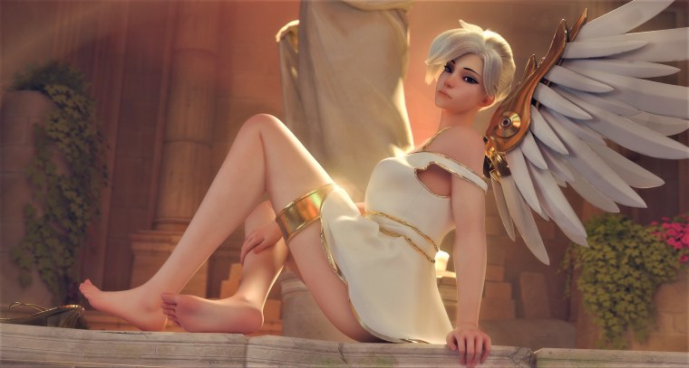 Овервотч ангел feet