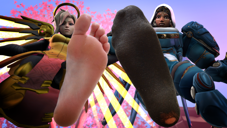 Овервотч feet