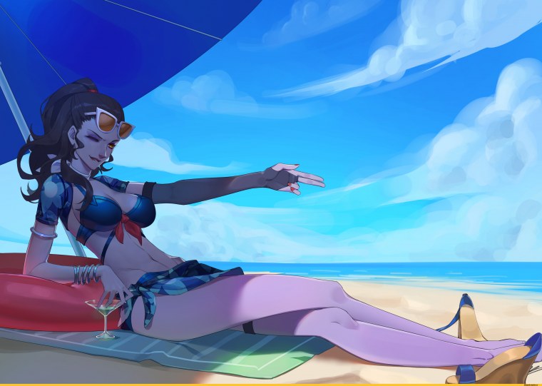 Овервотч вдова feet