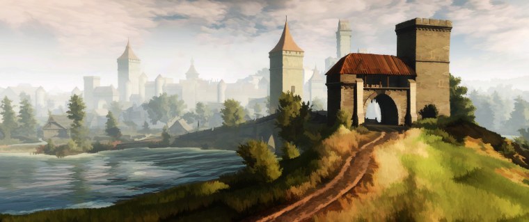 Ведьмак 3 Новиград концепт арт