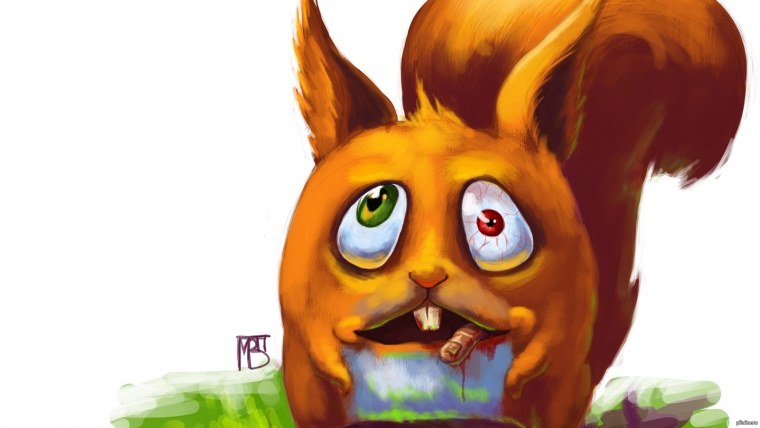 Сумасшедшие белки