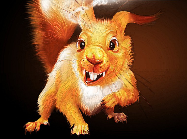 Страшная Белочка