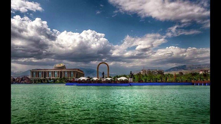 Панорама Душанбе