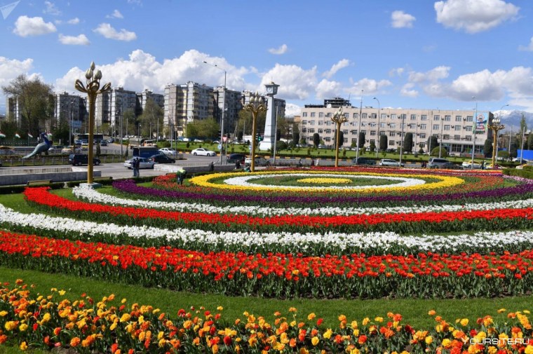 Город Душанбе столица Таджикистана