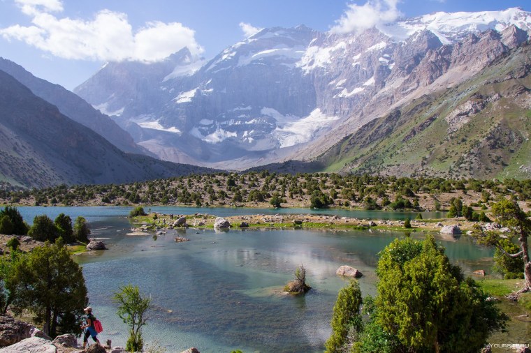 Таджикистан Душанбе горы