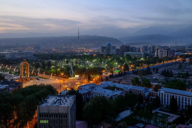 Город Душанбе столица Таджикистана