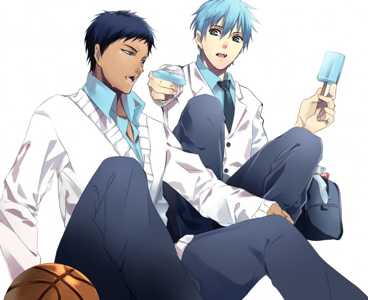 Кагами Тайга и Куроко Тецуя