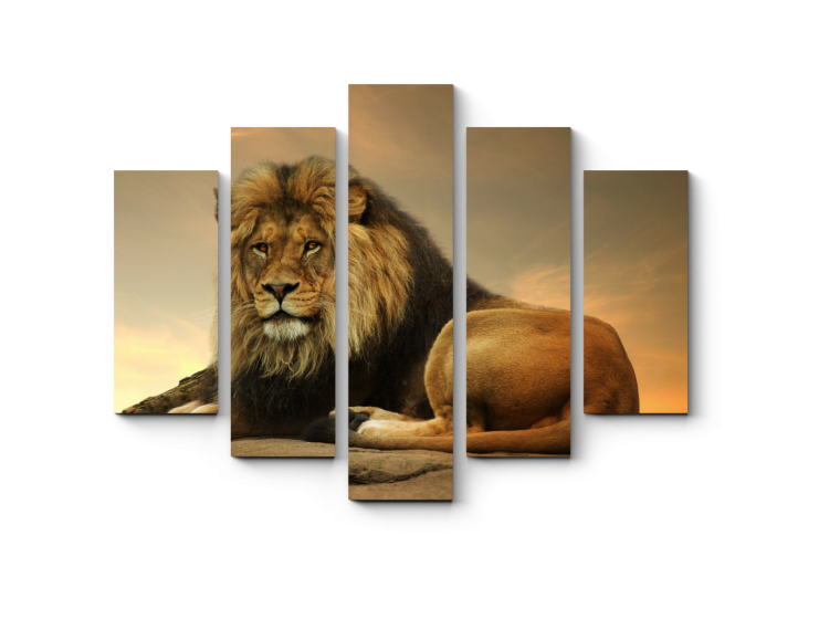 Композиция из нескольких картин