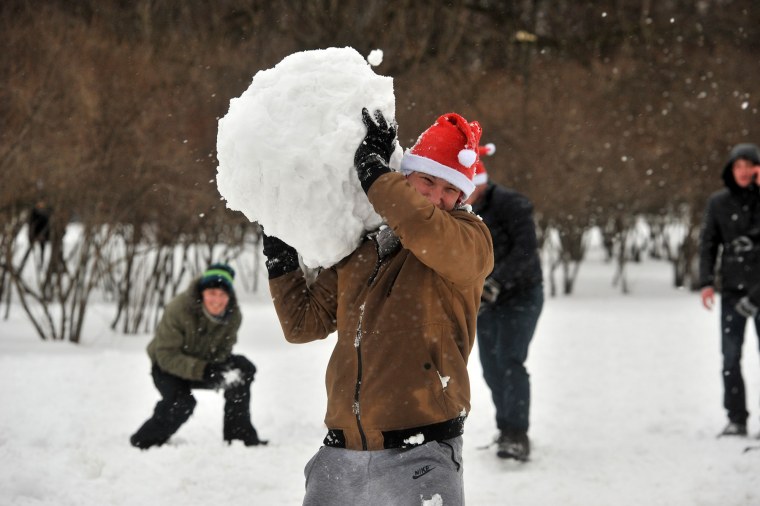 Снежный бой