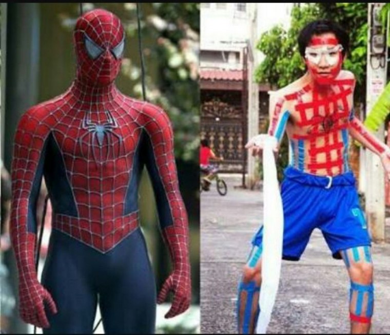 Костюм человека паука ожидание реальность