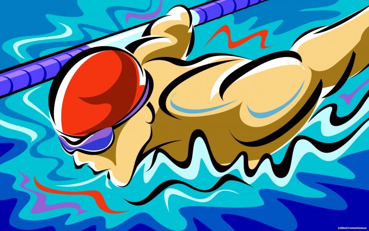 Плавание человечки