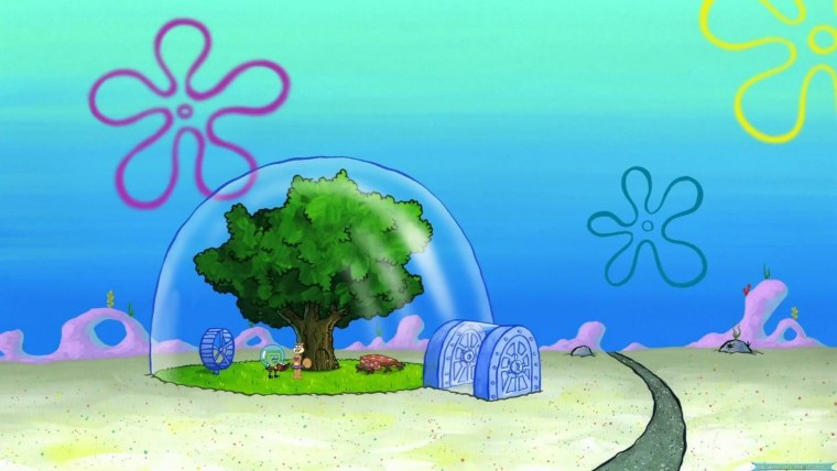 Дом Сэнди из Спанч Боба