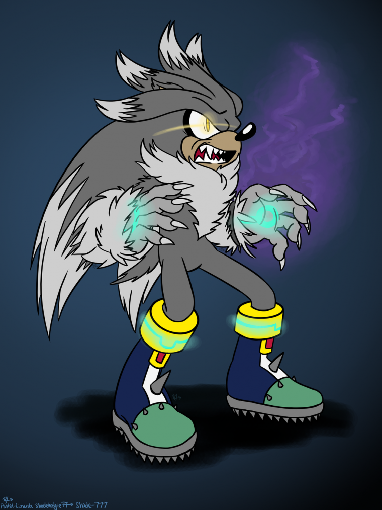 Sonic the Werehog волк