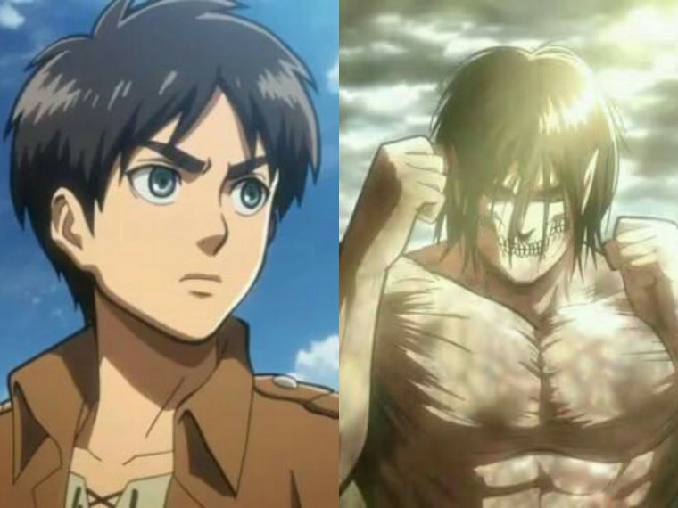 Эрен атака атака титанов 1 сезон