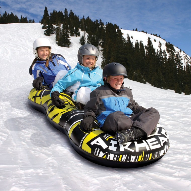 Правильное надувание ватрушки