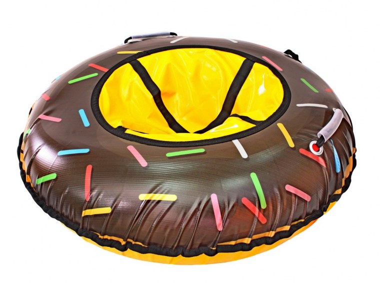 Тюбинг ватрушка машина "бэха 777", синяя 2.5 кг wintersalle