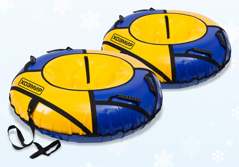 Тюбинг RT пончики 118 см 6717