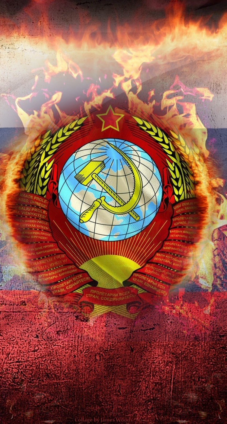 Флаг советского Союза