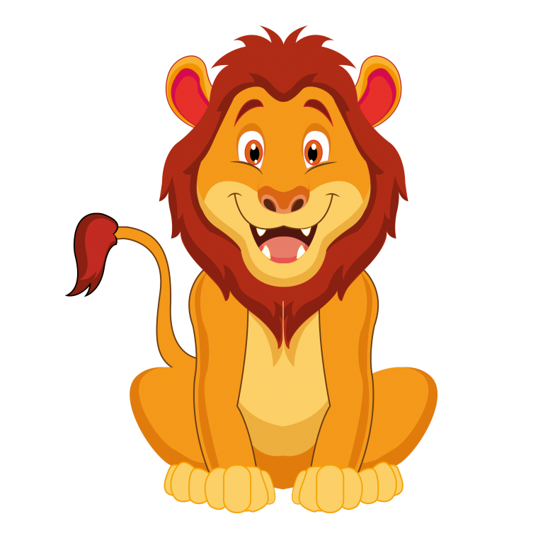 Лев мультяшка
