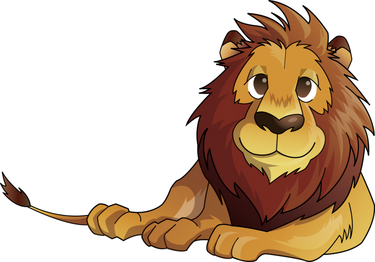 Лев рисунок
