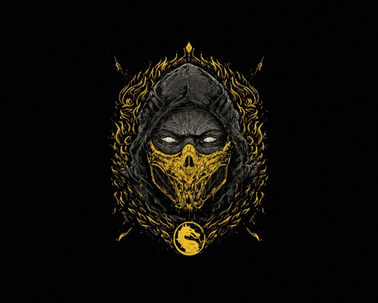 Скорпион мортал комбат эмблема