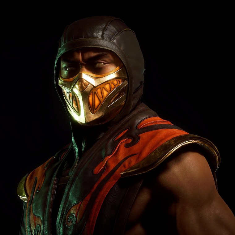 Скорпион из мортал комбат 11