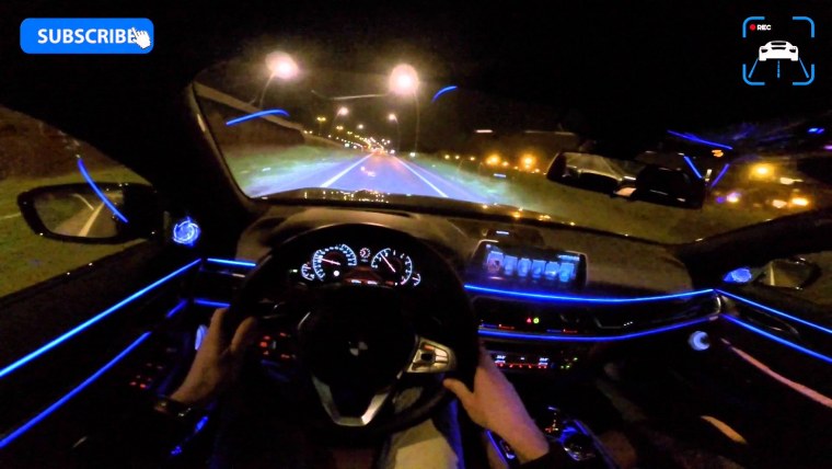 BMW g30 Night Drive