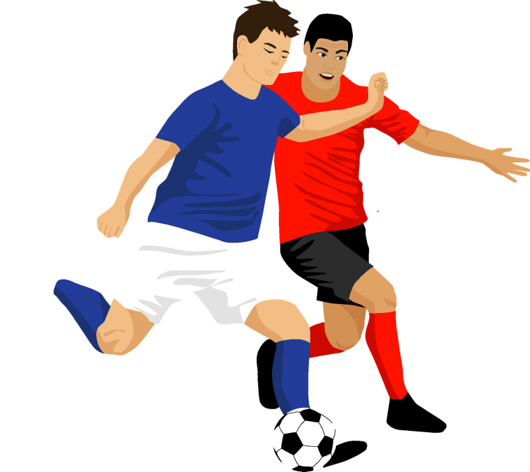 Футбол на прозрачном фоне