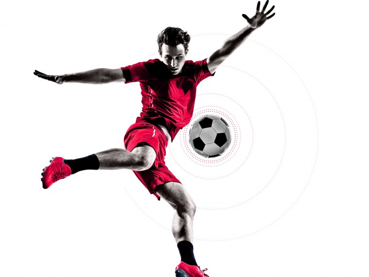Футболист фон