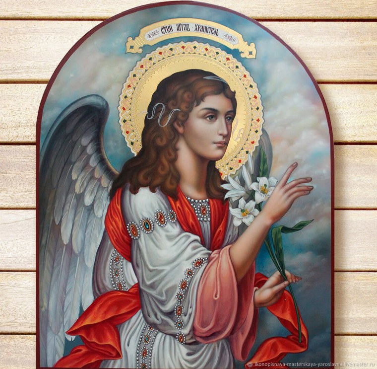 Ангел хранитель Бахрам икона