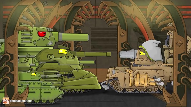 ИС 44 танк из мультика Геранд