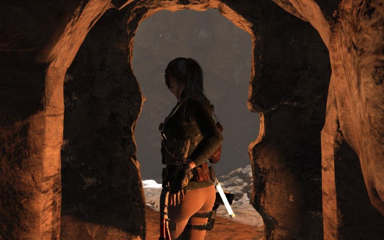 Rise of the Tomb Raider Лара Крофт ass