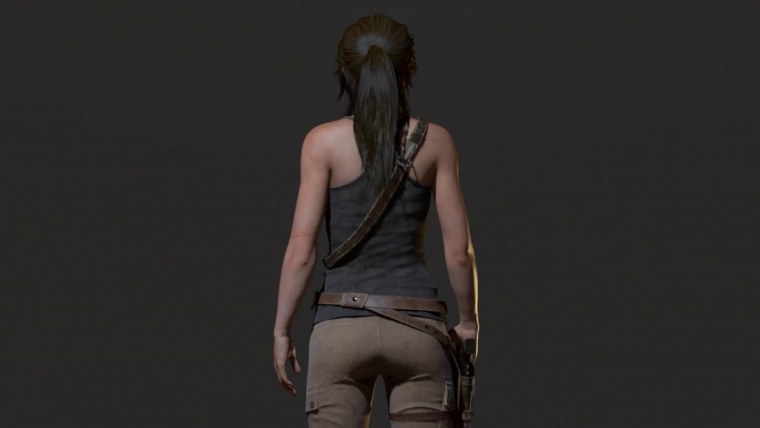 Rise of the Tomb Raider Лара Крофт ass