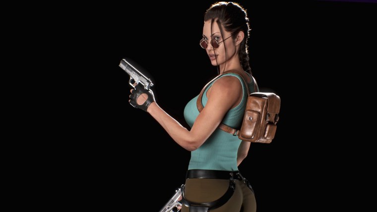 Лары Крофт Анджелина Джоли