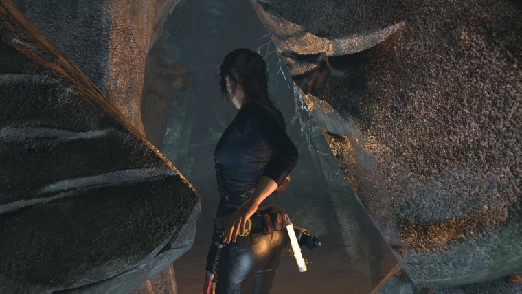Shadow of the Tomb Raider попа Лары