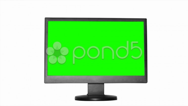 Monitor 2005 on Green Screen