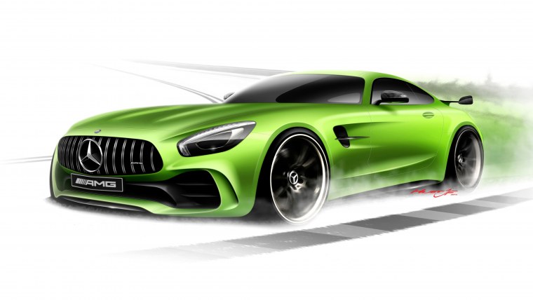 Мерседес AMG gt