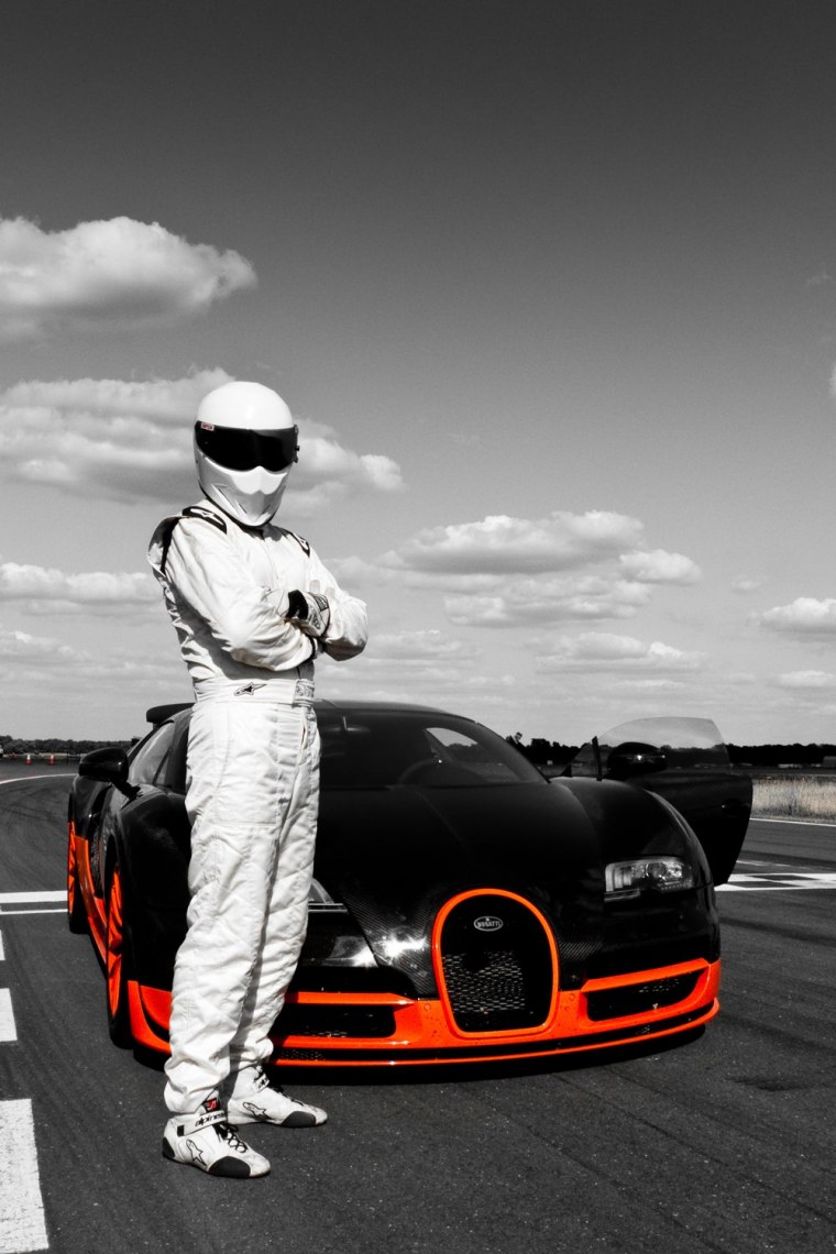 Топ Гир гонщик в шлеме