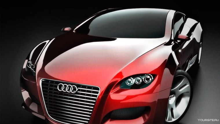 Красивая машина для визитки