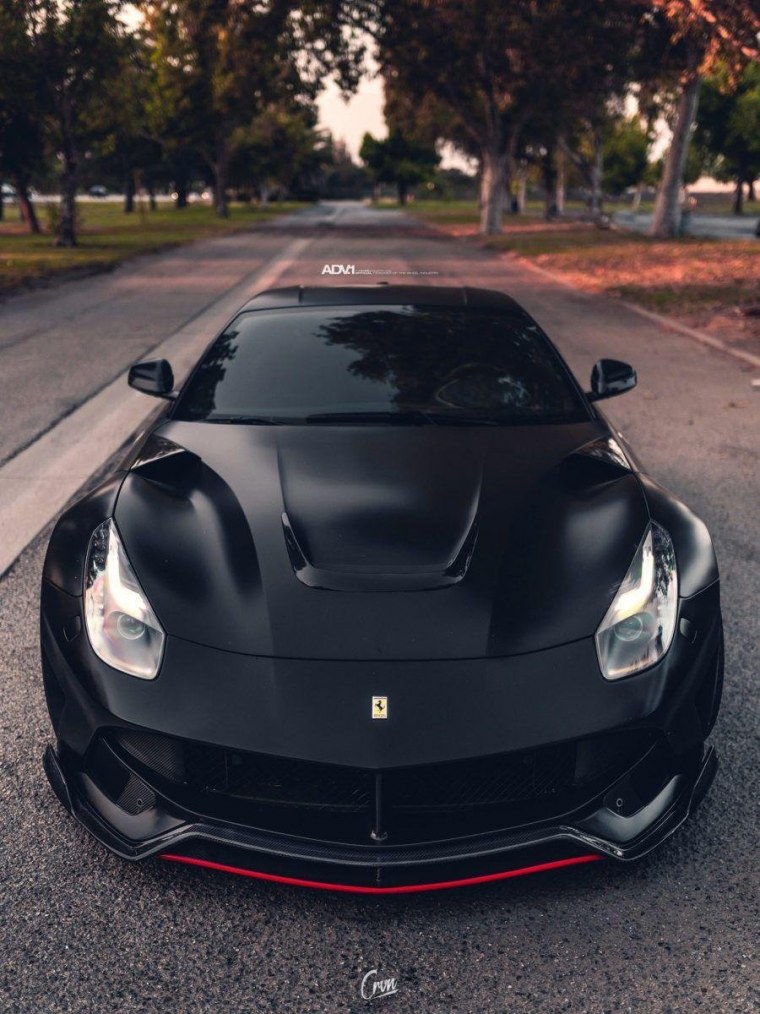 Ferrari f12 Berlinetta Matte Black