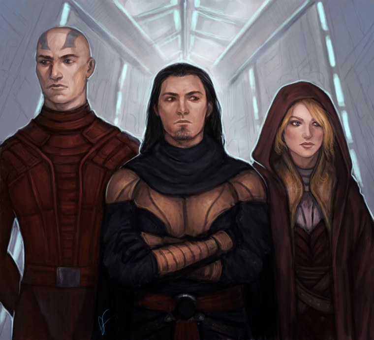 Дарт Реван и Митра сурик