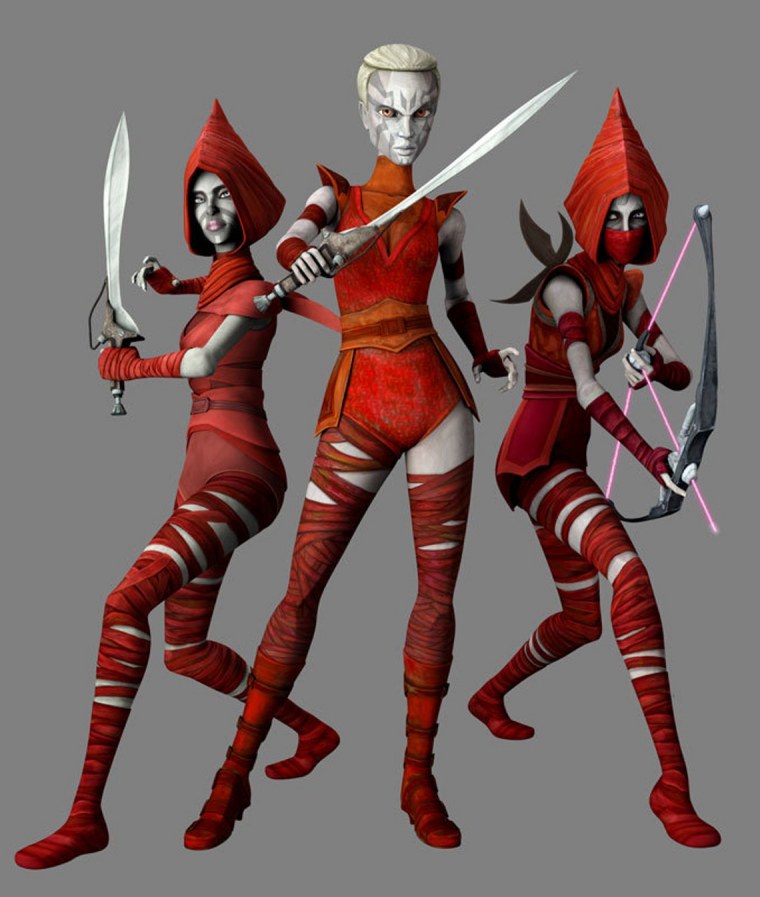 Звёздные войны войны клонов сестры ночи