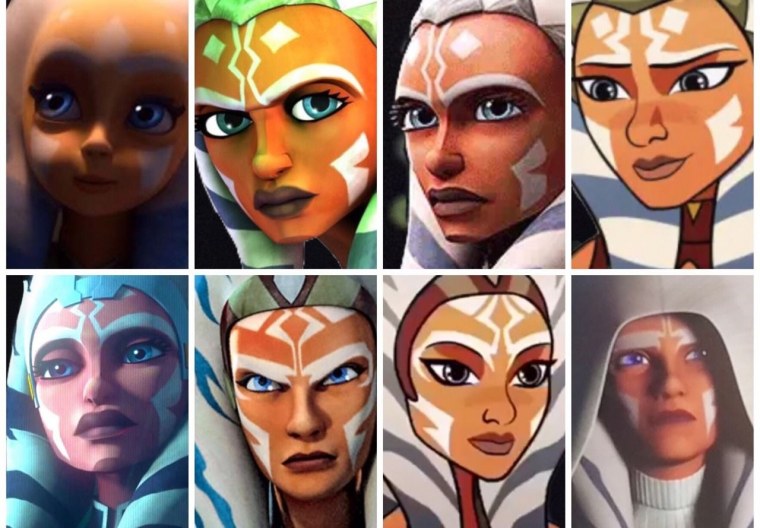 Асока тано Эволюция